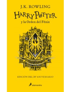 Harry Potter y la Orden del Fenix edicion Hufflepuff del 20º aniversario Harry Potter